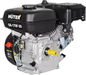 Двигатель бензиновый Huter GE-170F-20 (70/15/2) фото