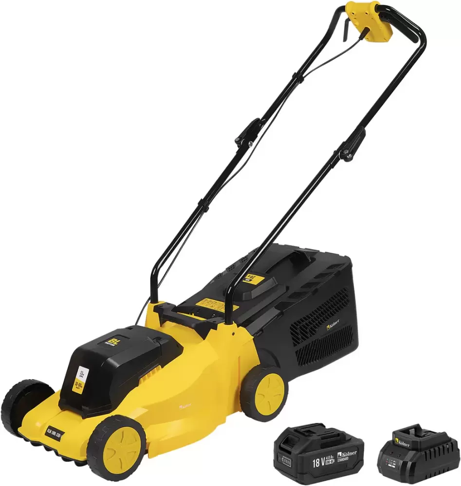 Газонокосилка аккумуляторная Kolner KLM 18BL-330-1 18V UNI-M Standard (с 1-им АКБ) фото