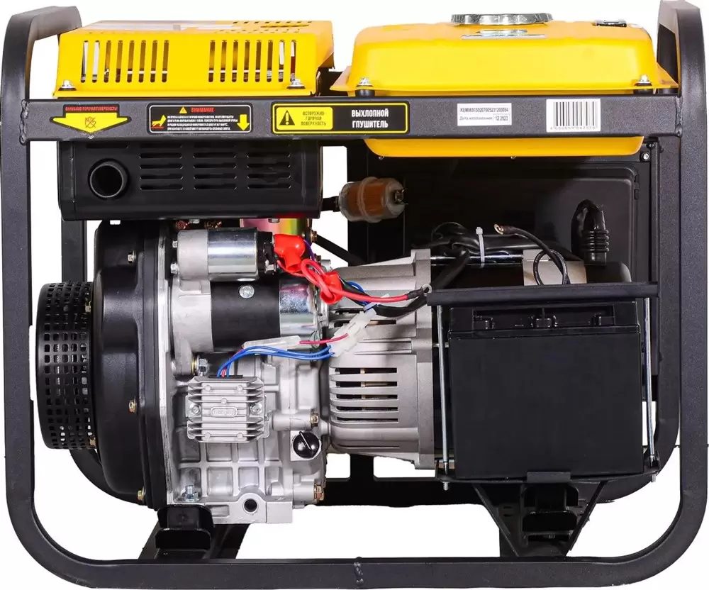 Дизельный генератор Huter LDG 5000LX фото