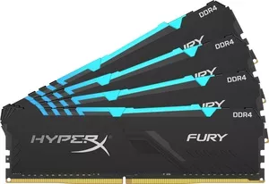 Модуль памяти HyperX Fury RGB 4x16GB DDR4 PC4-21300 HX426C16FB3AK4/64 фото