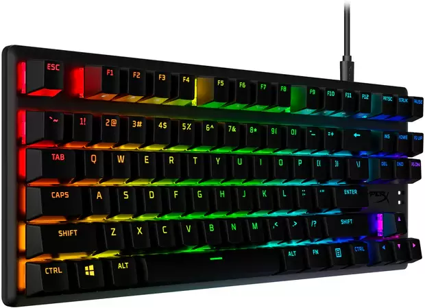 Клавиатура HyperX Alloy Origins Core PBT (HyperX Blue, нет кириллицы) фото 2