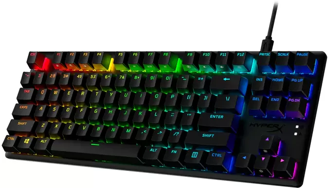 Клавиатура HyperX Alloy Origins Core PBT (HyperX Blue, нет кириллицы) фото 3