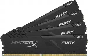 Модуль памяти HyperX Fury 4x4GB DDR4 PC4-21300 HX426C16FB3K4/16 фото