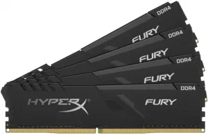 Модуль памяти HyperX Fury 4x8GB DDR4 PC4-25600 HX432C16FB3K4/32 фото