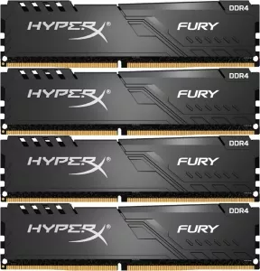 Комплект памяти HyperX Fury Black HX432C16FB3K4/16 DDR4 PC4-25600 4x4Gb фото