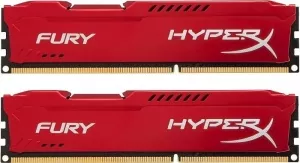 Комплект памяти HyperX Fury Red HX316C10FRK2/16 DDR3 PC-12800 2x8Gb фото