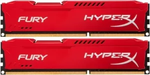 Комплект памяти HyperX Fury Red HX424C15FR2K2/16 DDR4 PC4-19200 2x8Gb фото