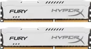 Комплект памяти HyperX Fury White HX313C9FWK2/8 DDR3 PC3-10600 2*4Gb фото