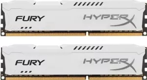 Модуль памяти HyperX Fury White 2x8GB KIT DDR3 PC3-10600 HX313C9FWK2/16 фото