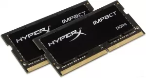 Модуль памяти HyperX Impact 2x4GB DDR4 SODIMM PC4-19200 HX424S14IBK2/8 фото