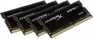 Модуль памяти HyperX Impact 4x8GB DDR4 SODIMM PC4-19200 HX424S15IB2K4/32 фото