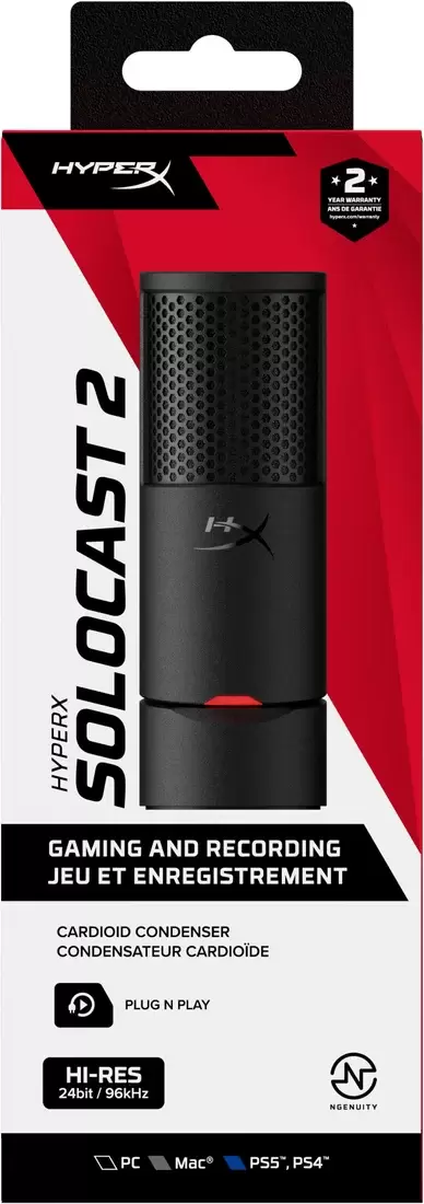 Проводной микрофон HyperX SoloCast 2 (черный) фото 5