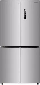 Четырёхдверный холодильник Hyundai CM5084FIX (нержавеющая сталь) фото