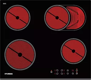 Варочная панель Hyundai HHE 6680 BG фото