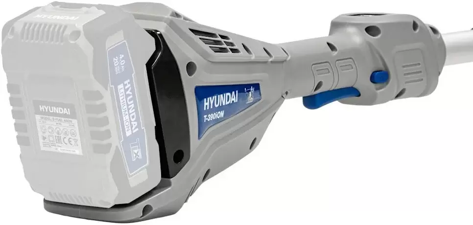 Триммер аккумуляторный Hyundai T-390iON (без АКБ) фото 2