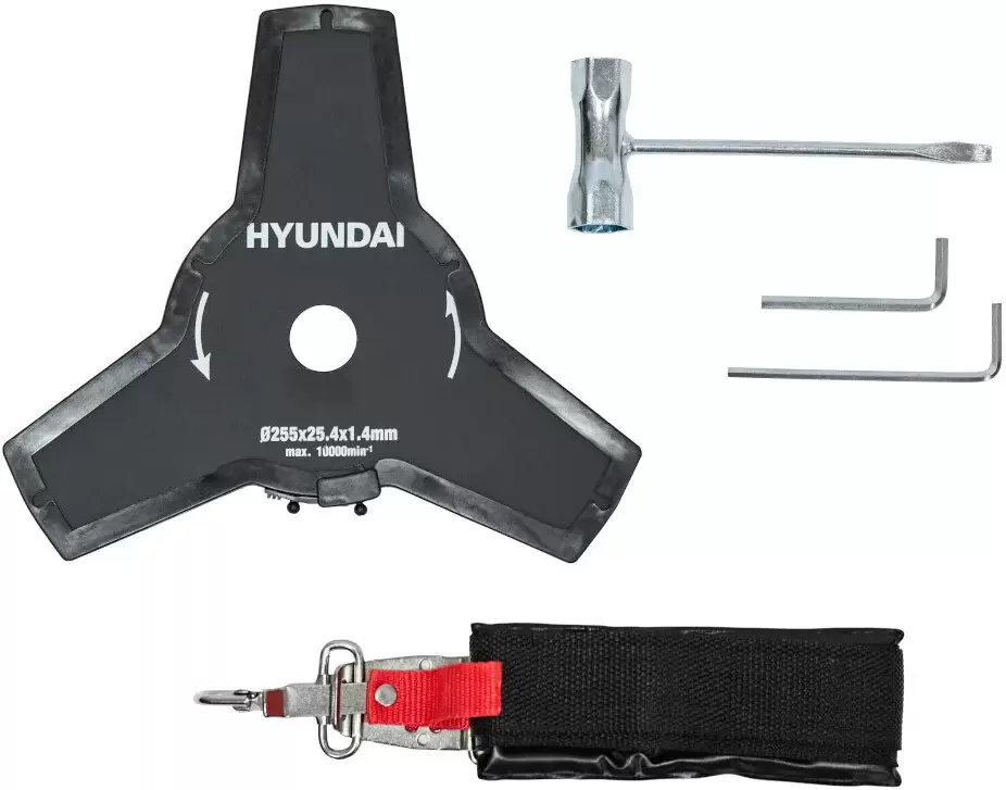 Триммер аккумуляторный Hyundai T-820iON (без АКБ) фото 5