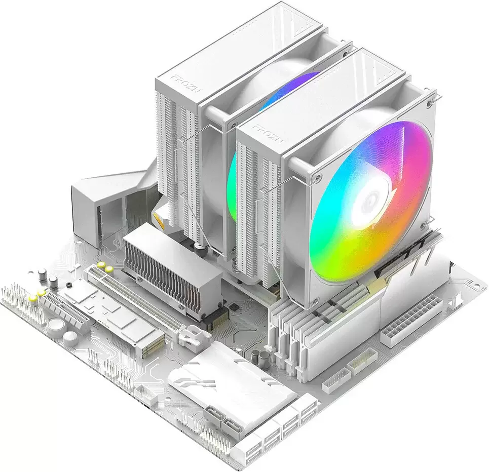 Кулер для процессора ID-Cooling FROZN A620 PRO XE ARGB White фото 2