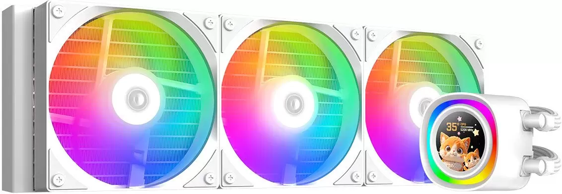 ID-Cooling FX360 LCD White