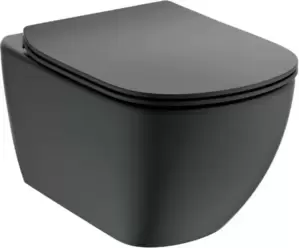 Унитаз Ideal Standard Tesi Aquablade T0079V3 (черный матовый) фото
