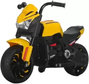 Детский электромотоцикл Igro TD BLF-819Y (желтый) фото