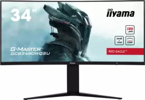 Игровой монитор Iiyama G-Master Red Eagle Curved GCB3480WQSU-B1 фото