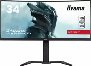 Игровой монитор Iiyama G-Master Red Eagle Curved GCB3481WQSU-B1 фото