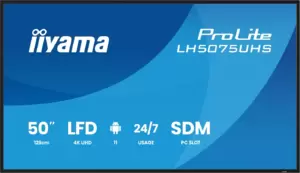 Информационная панель iiyama ProLite LH5075UHS-B2AG фото