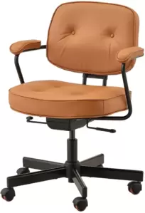 Рабочий стул IKEA ALEFJALL (золотисто-коричневый) фото