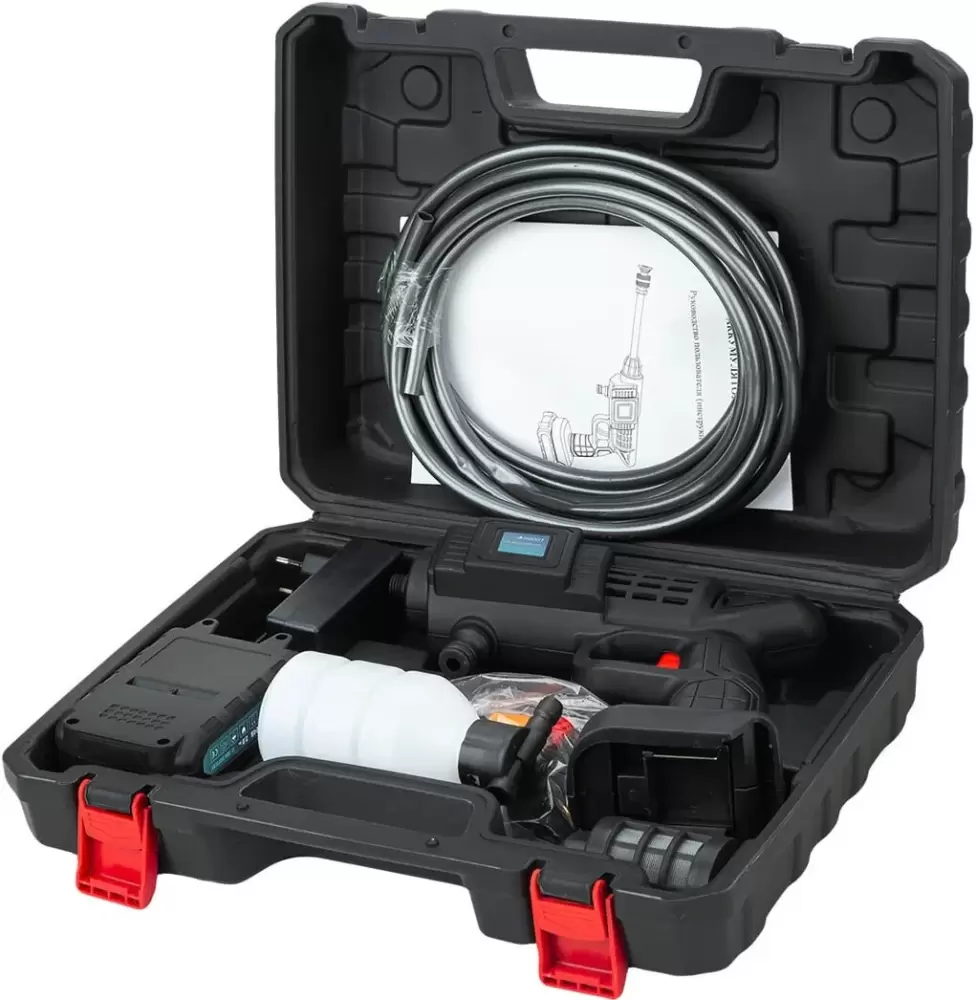 Мойка высокого давления ILOforce IF-PG001 (с 1-им АКБ, кейс) фото 2