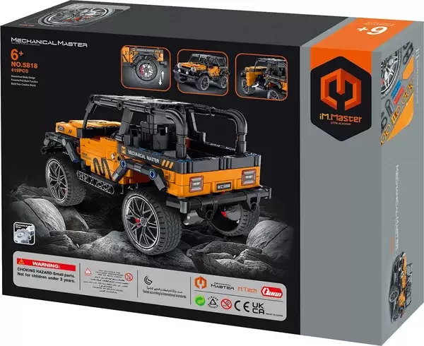 Конструктор инерционный iM.Master Orange Offroad Warrior 5818-MK фото