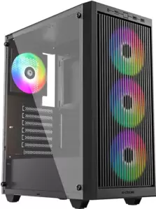 Корпус ID-Cooling Ware 310 ARGB (черный) фото