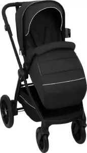 Детская прогулочная коляска INDIGO Breeze (черный) фото