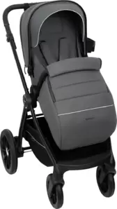 Детская прогулочная коляска INDIGO Breeze (серый) фото