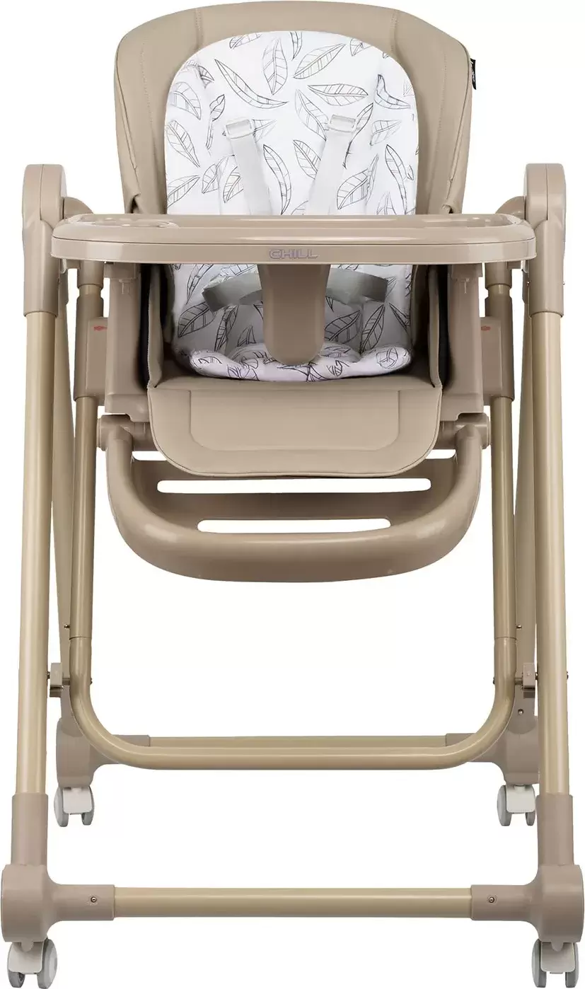 Стульчик для кормления INDIGO Chill (бежевый) фото