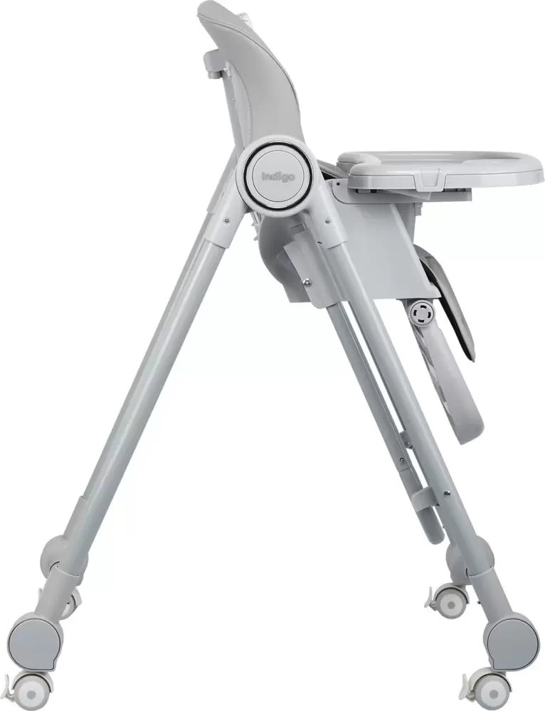 Стульчик для кормления INDIGO Chill (серый) фото