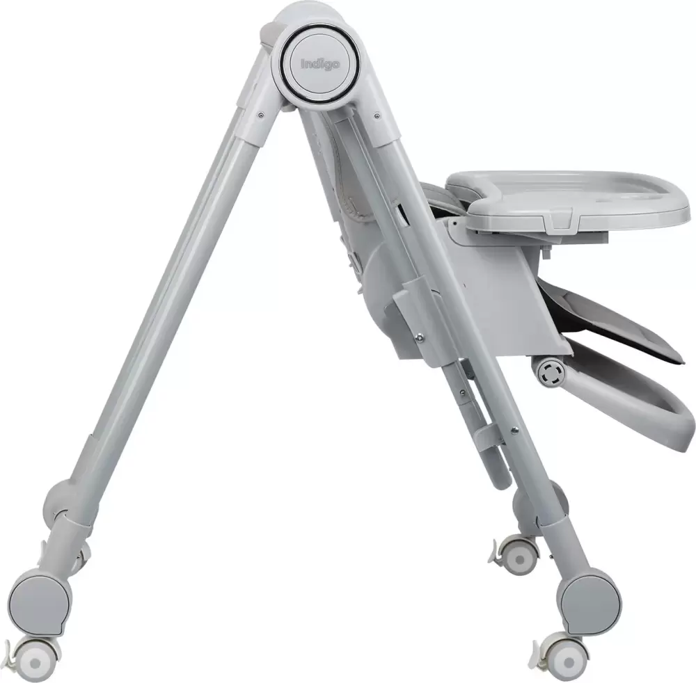 Стульчик для кормления INDIGO Chill (серый) фото