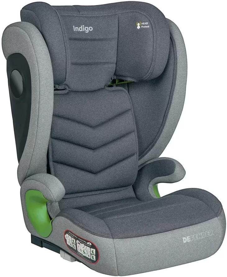 INDIGO Defender I-Size Isofix (темно-серый)