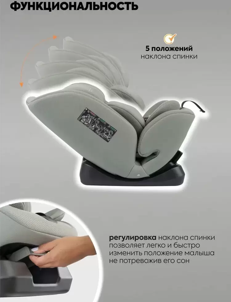 Автокресло INDIGO Diesel I-Size (зеленый) фото