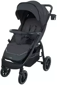 Детская прогулочная коляска INDIGO Epica Lux S (темно-серый) фото