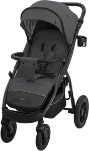 Детская прогулочная коляска INDIGO Epica XL Air (темно-серый) фото