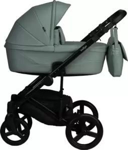 Детская универсальная коляска INDIGO Lamar 2 в 1 La (05 шалфей кожа)