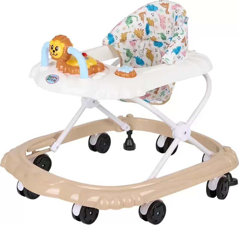 Ходунки INDIGO Львенок (бежевый) фото