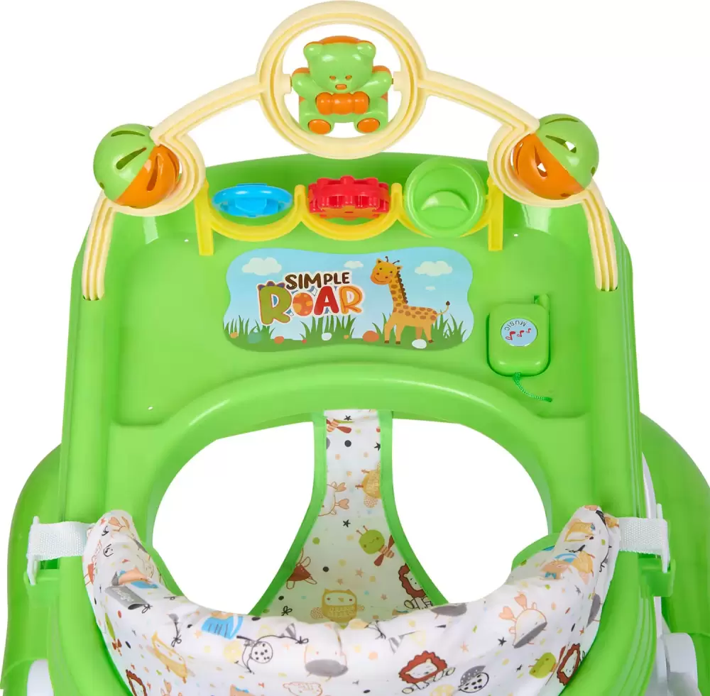 Ходунки INDIGO Мишка (зеленый) фото