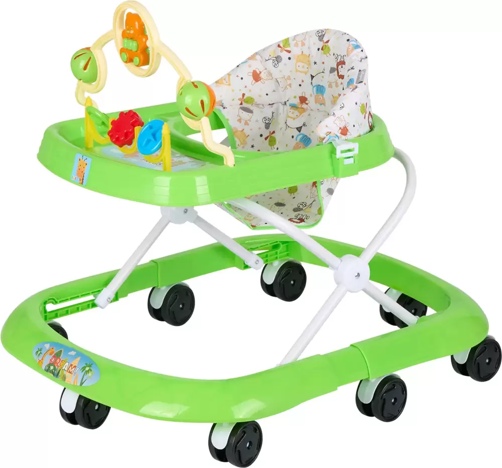 Ходунки INDIGO Мишка (зеленый) фото