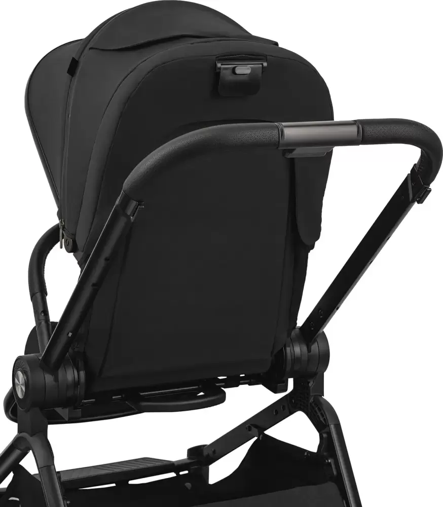 Детская прогулочная коляска INDIGO Solar (черный) фото