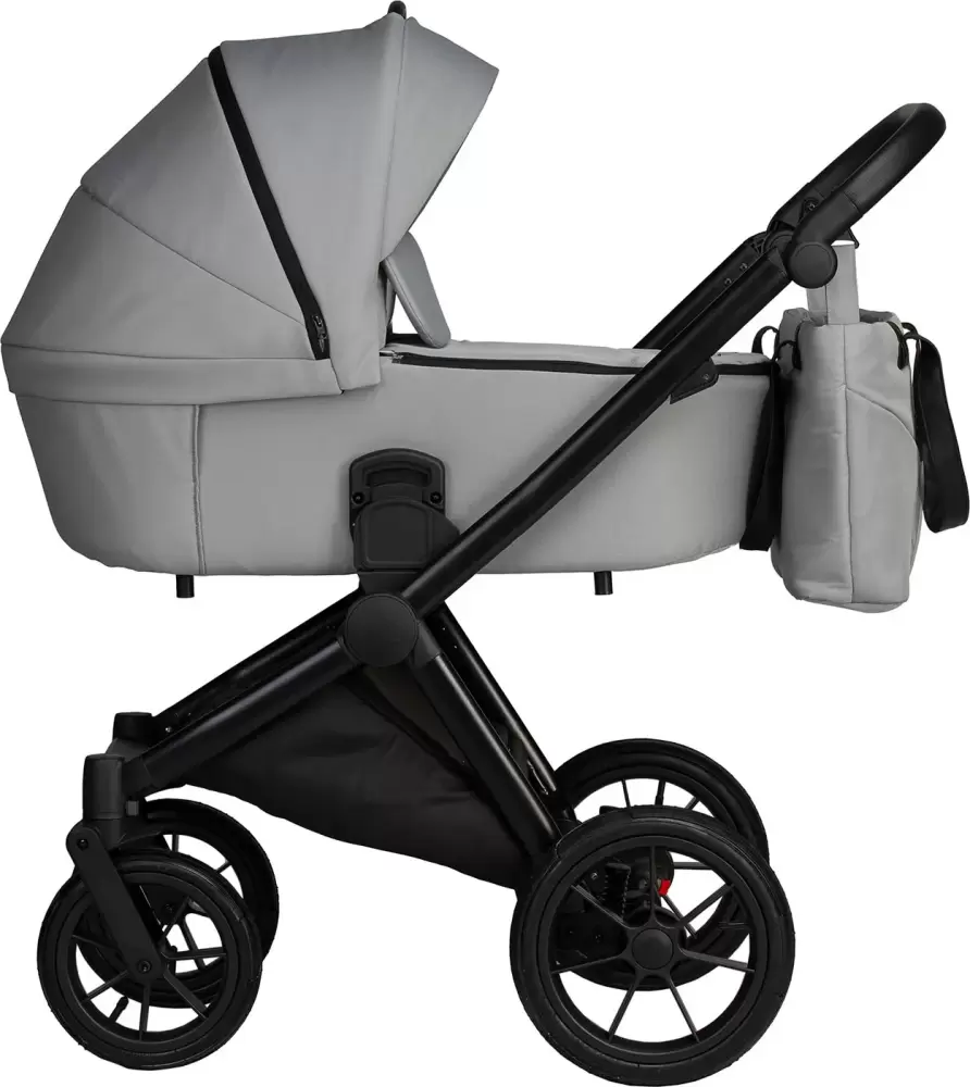 Детская универсальная коляска INDIGO Solio 2 в 1 So (04 светло-серый) фото