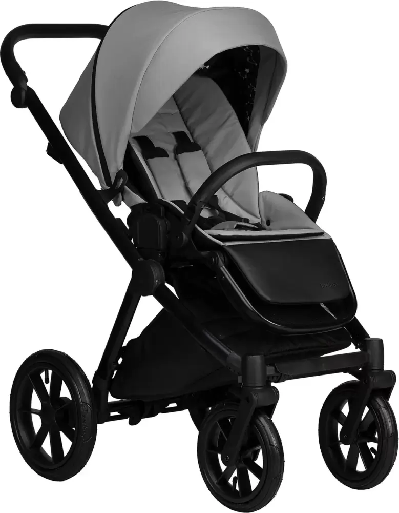 Детская универсальная коляска INDIGO Solio 2 в 1 So (04 светло-серый) фото