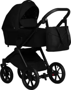 Детская универсальная коляска INDIGO Solio 2 в 1 So (06 черный) фото