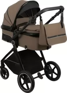 Детская универсальная коляска INDIGO Target (темно-бежевый) фото
