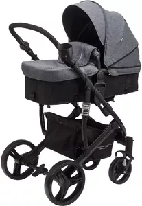 Детская универсальная коляска INDIGO Taurus (темно-серый) фото